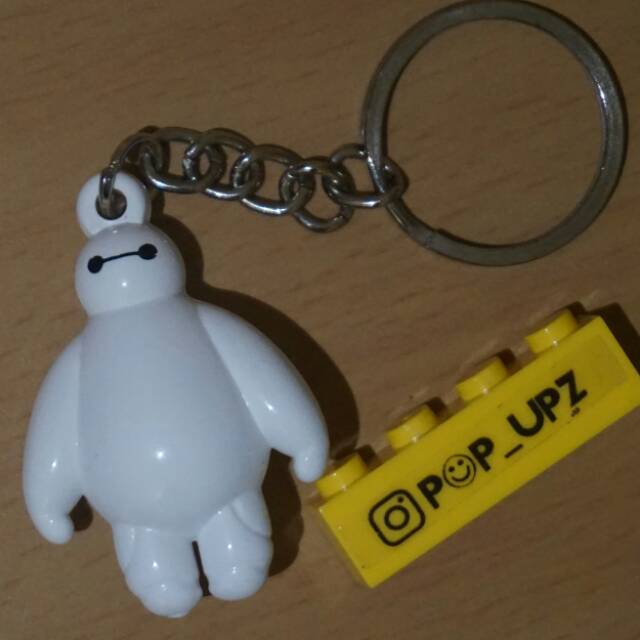 Gantungan kunci baymax 6 bighero mini