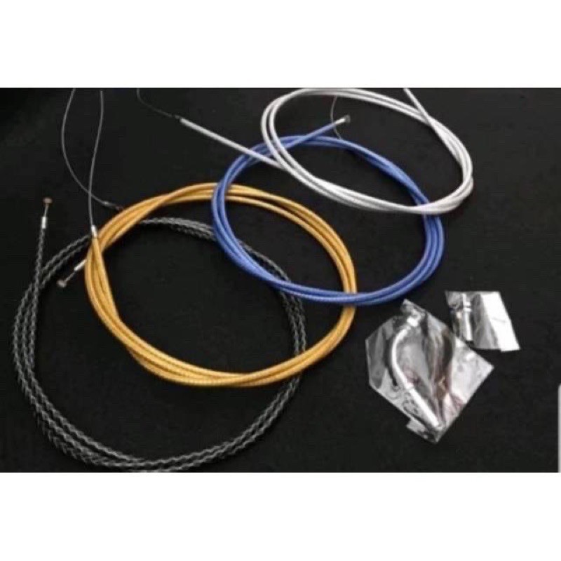 PROMO Kabel gas serat matic thailand plus L gas cnc KABEL GAS SERAT CARBON PANJANG 210CM TERMURAH