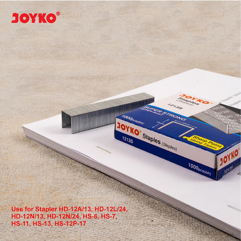 

Joyko Staples Heavy Duty 1213S Refill Steples Hekter NO.1213