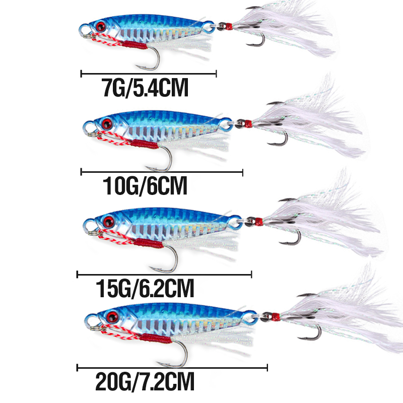 Umpan Mancing 7g/10g/15g/20g/30g 1PCS tajiki Jig Alat Pancing Umpan Pancing Buatan Kail Pancing Umpan Mancing Umpan Ikan Jigging Slow Jig Metal Jig Umpan Pancing Trolling Lure pro z gawky Jig Alat Pancing Murah relix nusantara