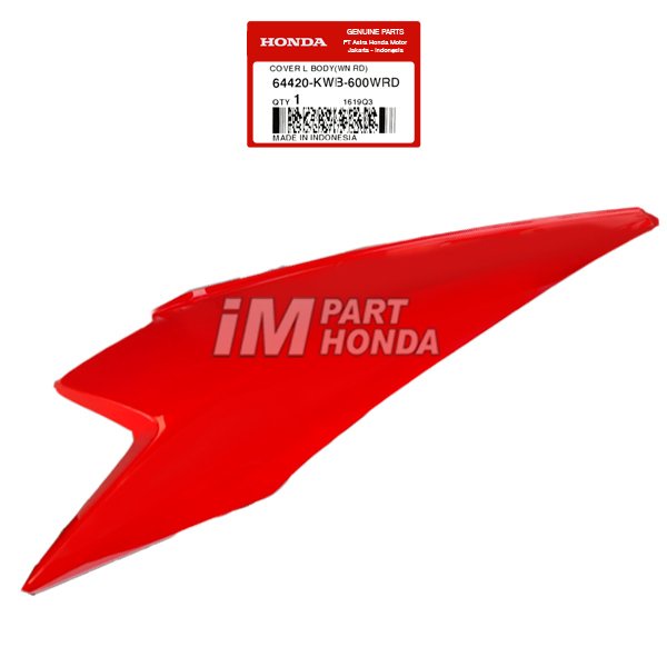 64420-KWB-600WRD Cover Body Kiri Blade Lama 2008 - 2010 Merah
