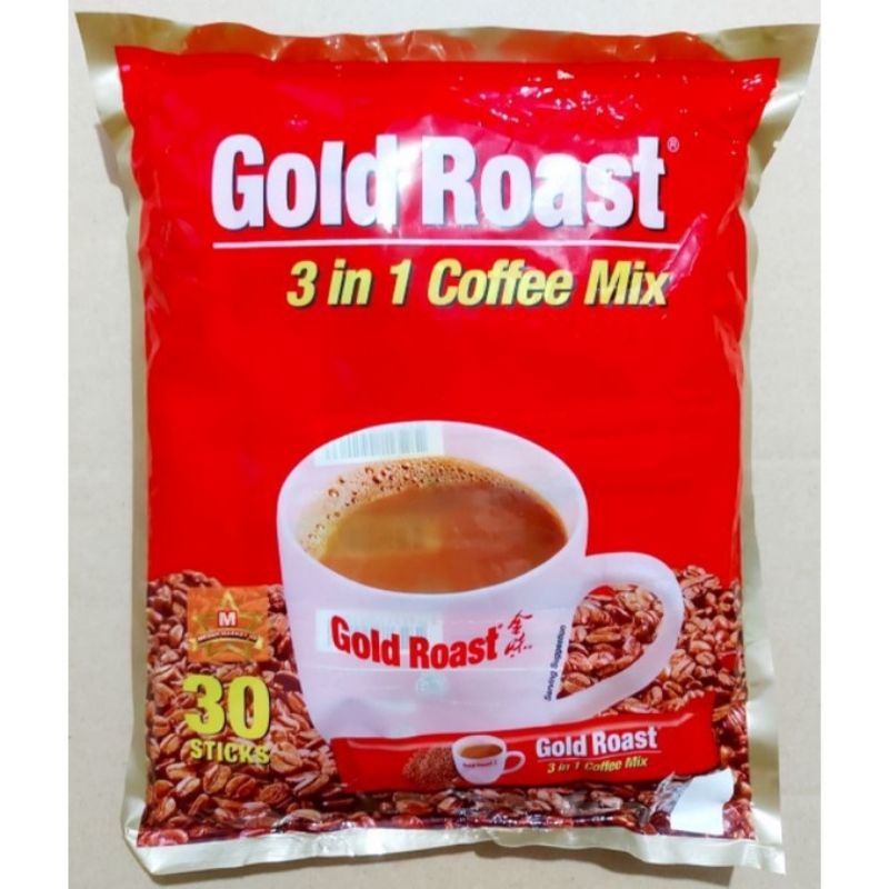 Gold roast 3in1 coffee mix 30sachet