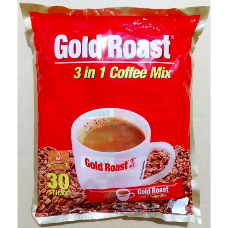 

Gold roast 3in1 coffee mix 30sachet