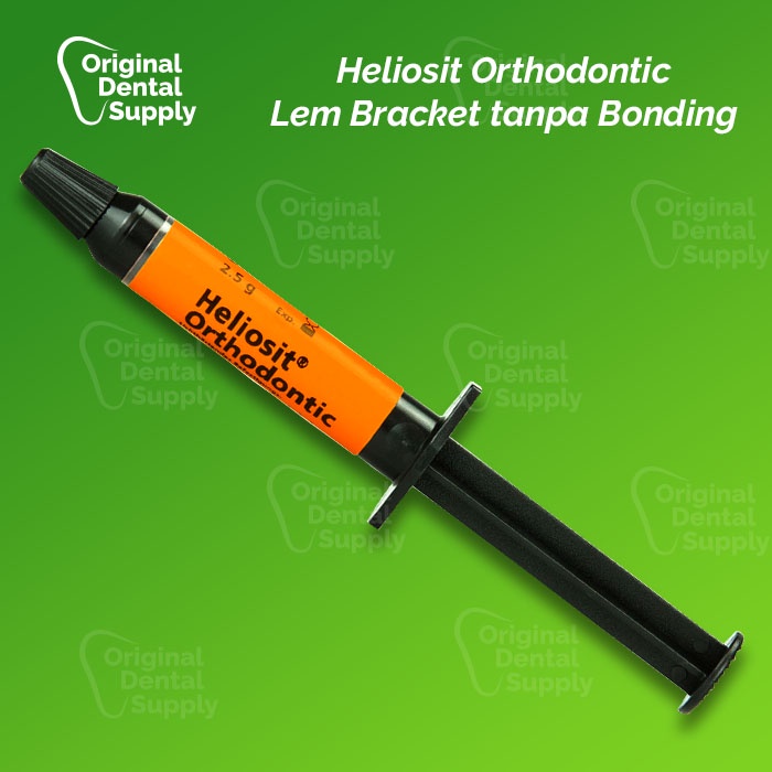 Jual Heliosit Orthodontic Lem Bracket tanpa Bonding pakai Sinar Lem