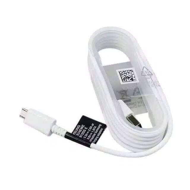 Kabel for Samsung Note 4/ S6/S7 dll micro usb fast charging 150cm warna putih