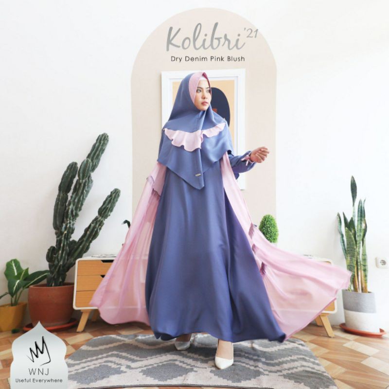 WNJ sarimbit kolibri 21 gamis ibu