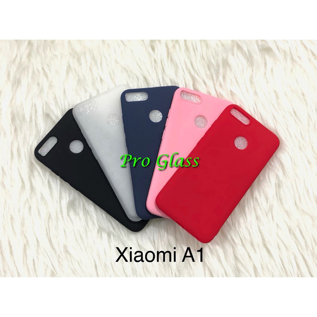 C107 Xiaomi A1 / Redmi 5+ 5 Plus Ultrathin Silicone Case / Matte Silicon Case