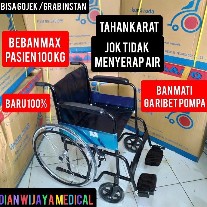 kursi roda standar rumah sakit kursi roda murah