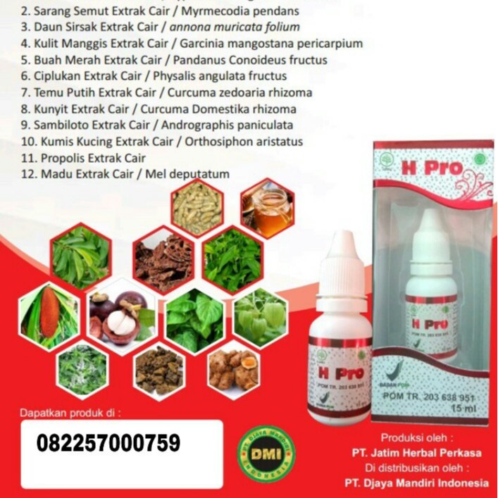 H Pro Jamu Tetes Mujarab Shopee Indonesia