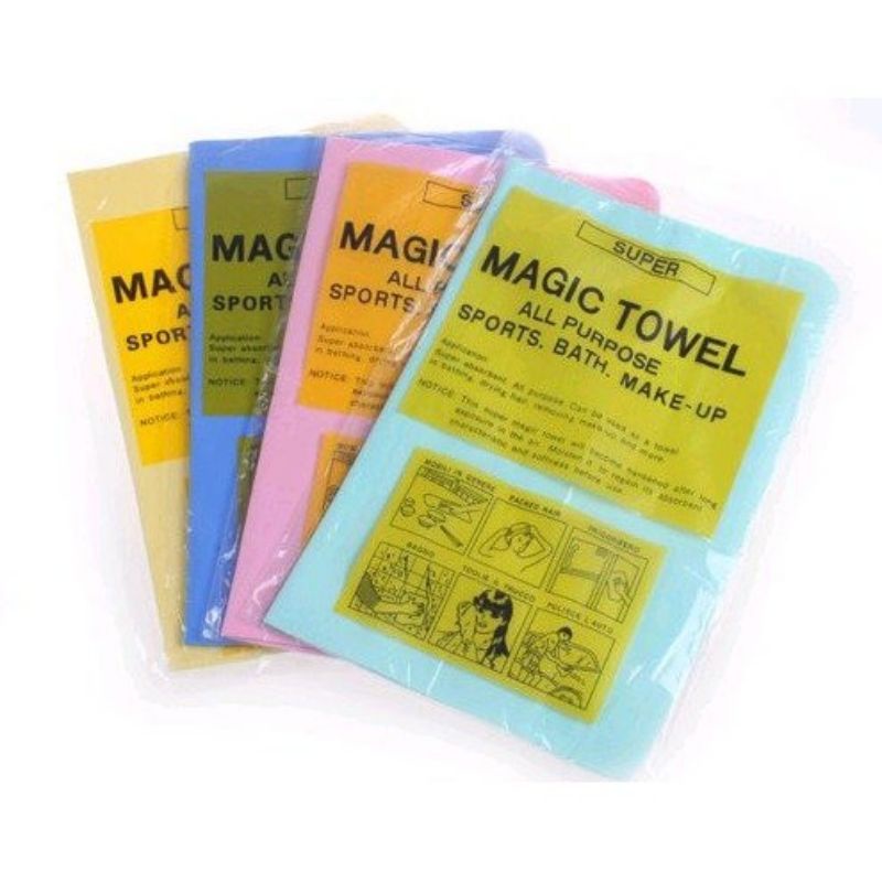 Magic Towel / Lap Kanebo Mobil Motor Kaca Super Magic Towel