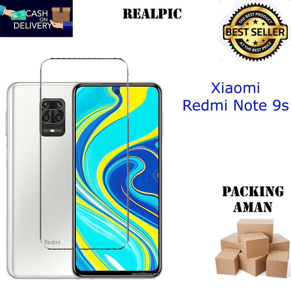 Tempered Glass Xiaomi Redmi Note 9s Screen Protector Anti Gores