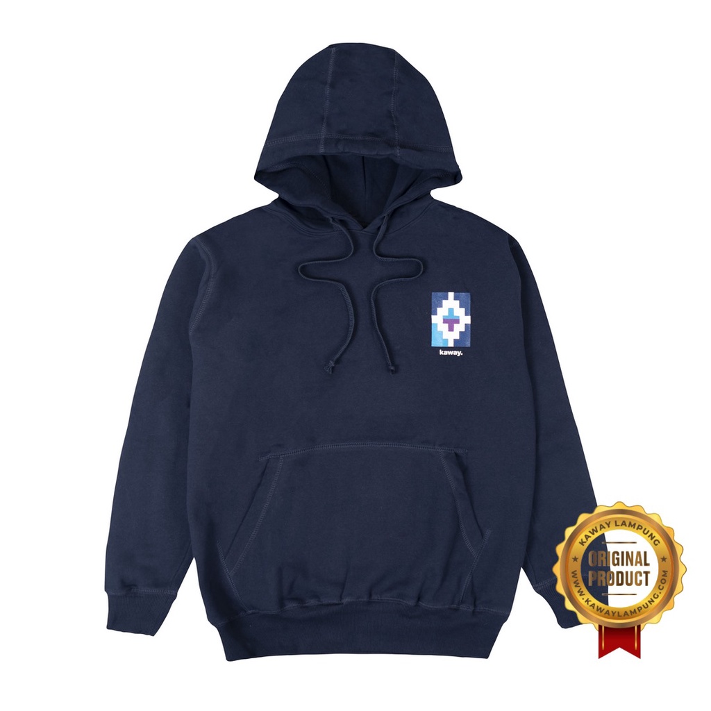 Kaway Jaket Switer Hoodie Zipper - TAPUZLE PH NAVY