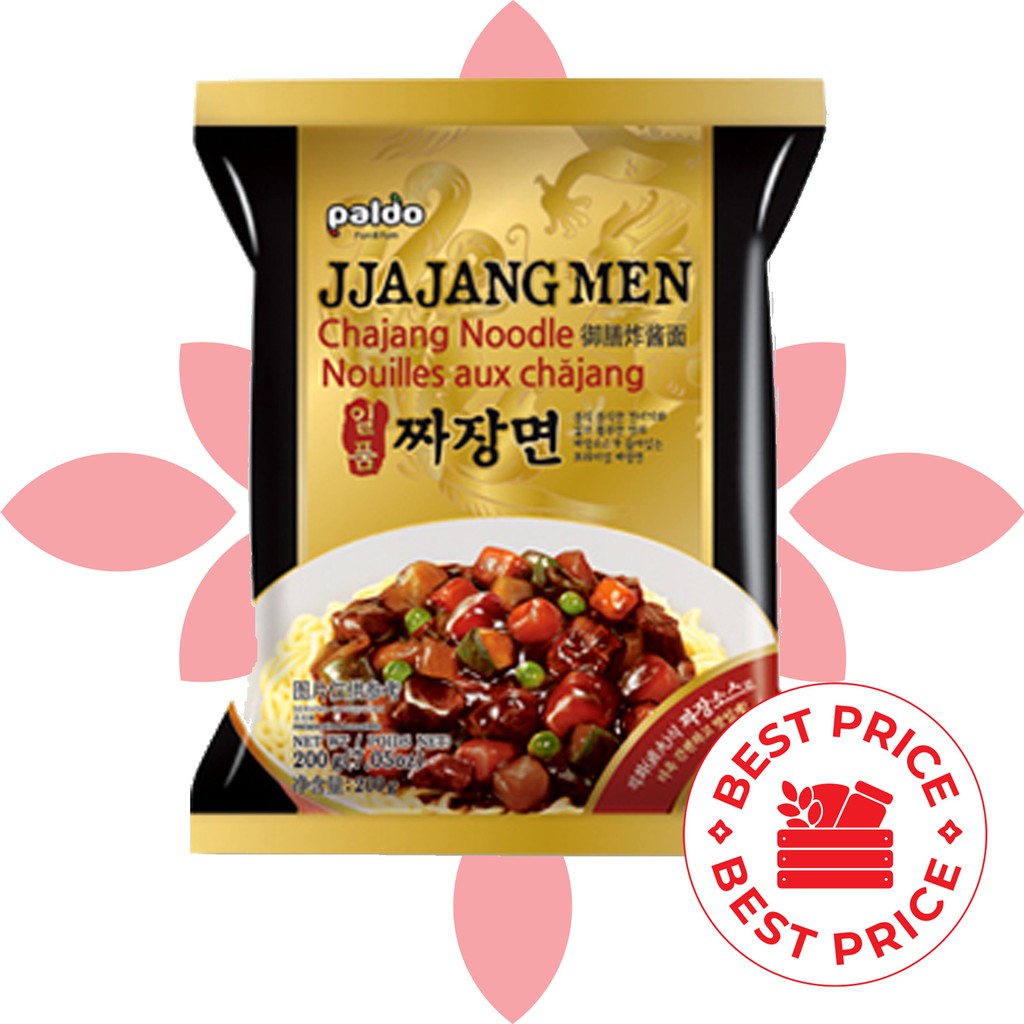 PALDO - JJAJANGMYUN / JJAJANGMEN / JJAJANGMYEON - 200 GR (MIE INSTAN KOREA)