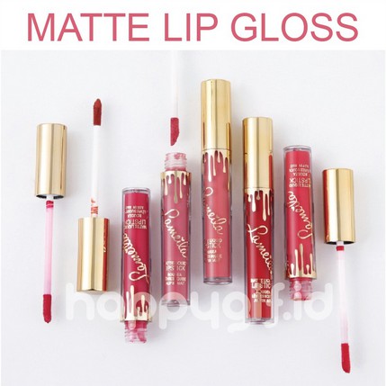 LAMEILA Lipstick Cair 6 Warna Matte Tahan Lama Lipstick Lip Gloss LA014 763