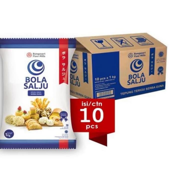 

Tepung Terigu Bola Salju 1 Kg X 10Psc (1 Dus)
