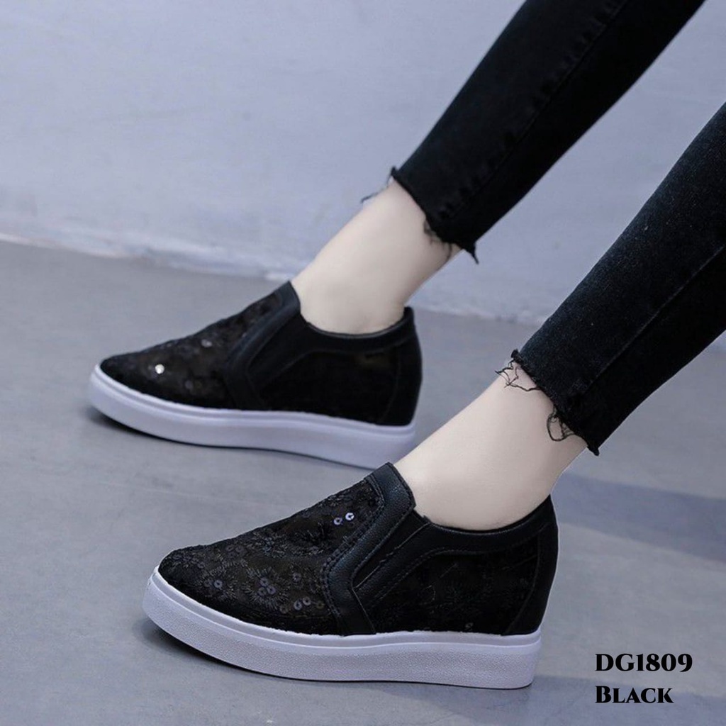 RESTOCK WYN SNEAKERS WEDGES FASHION KOREA DG1809