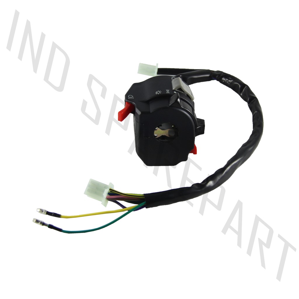 Holder-Handle Switch-Saklar Kiri-Left Lampu On-Off Scorpio/Scorpio Z