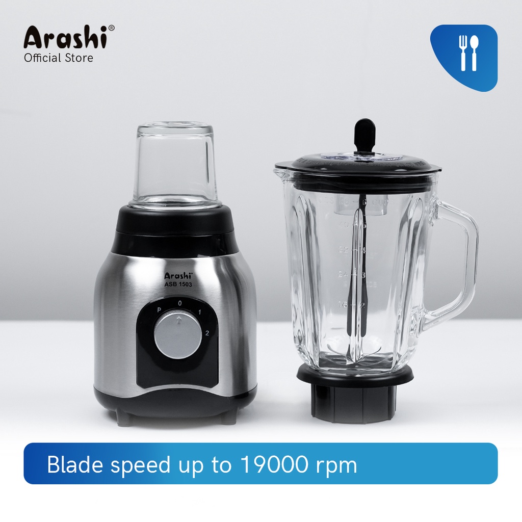 Arashi Blender Kaca 2 in 1 - ASB1503