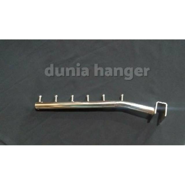 Hanger Suling U 6 paku TEKUK