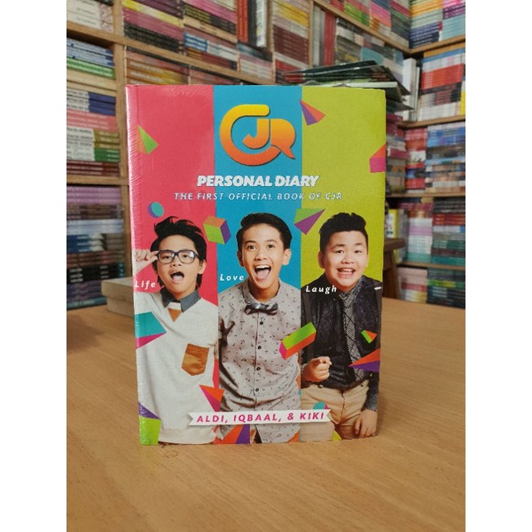 CJR - Personal diary the first official book of Cjr | Aldi, iqbal, dan kiki | Rak J