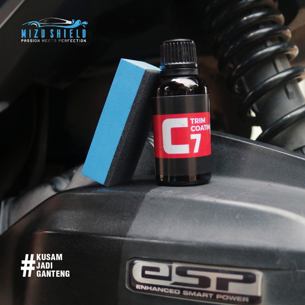 Penghitam Body Kasar Motor Semi Permanen by Mizu Shield C7-6