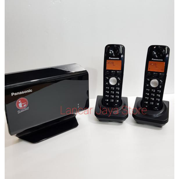 Bestproduk# Panasonic Kx-Tw501 Panasonic Dect Gsm Cordless Phone - Hitam