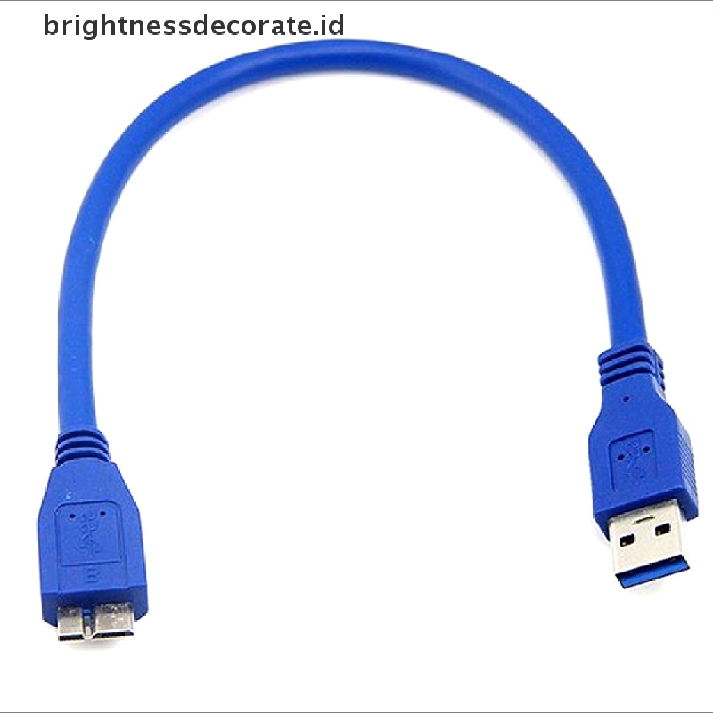 Kabel Usb 3.0 Male A To Micro B Panjang 30cm Untuk Hard Disk Eksternal