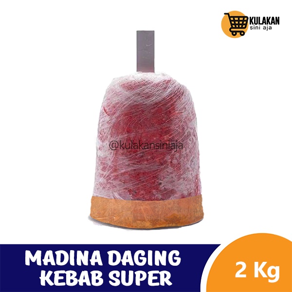 

Madina Daging Kebab Super 2 Kg Tiang