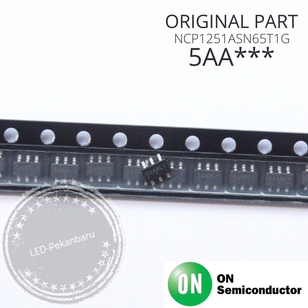 IC PWM CONTROLLER NCP1251 - 5A2 - 5AA - 5A POWER SUPPLY SWITCHING
