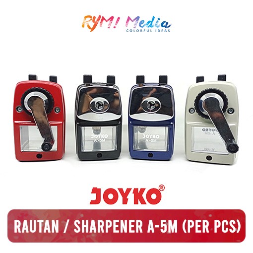 

JOYKO Rautan Putar / Pencil Sharpener A-5M / Serutan Pensil Meja A5M