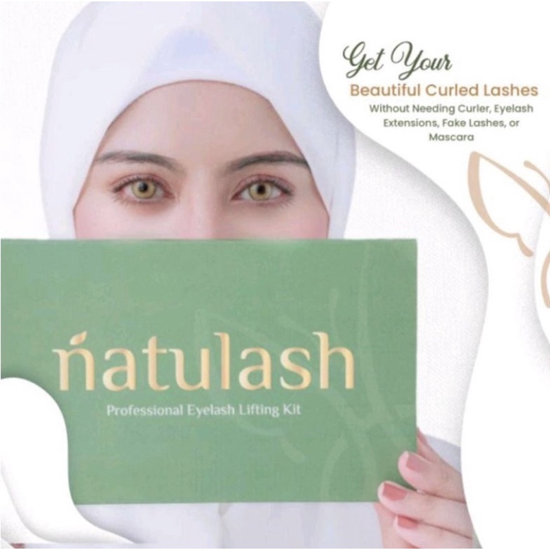 Natulash | Lash lift kit | Lash lift halal at home | Bulu mata halal | Pelentik bulu mata