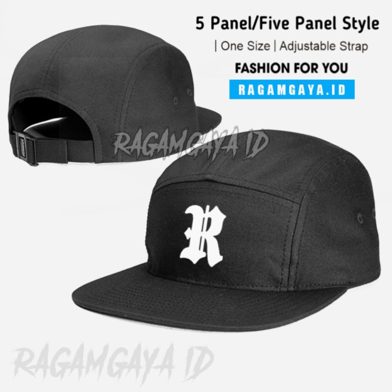 TOPI 5 PANEL R RUMBLE | FIVE PANEL SNAPBACK | TOPI PRIA | TOPI DISTRO | RUMBLE