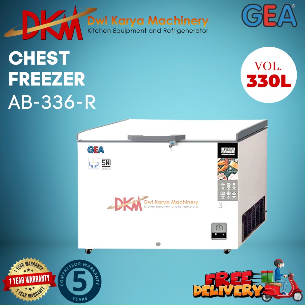 CHEST FREEZER GEA AB-336-R / FREEZER BOX