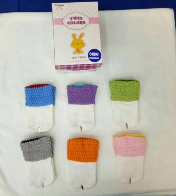 Kaos kaki Happy Baby Newborn Cewek