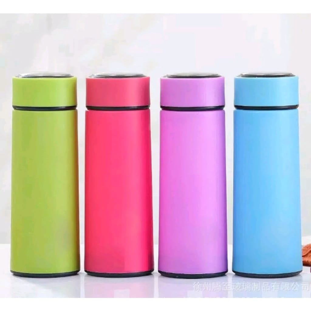 COD Botol Minum MURAH Kaca 6OUP 400ml / Beling cover plastik botol minum 6OUP MURAH