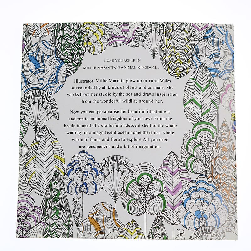 1 Pc Buku Gambar Mewarnai 24 Halaman Motif Binatang Bahasa Inggris Untuk Anaksekolahkantor-4