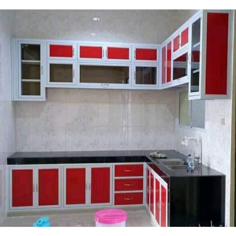 Kitchen Set Aluminium Minimalis Custom