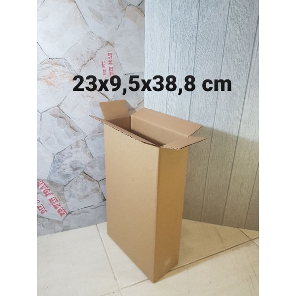 

Kardus / Box / uk. 23x9,5x38,8 cm / Karton packing polos baru ST