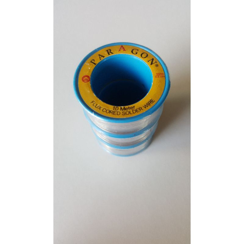 Timah Paragon 10 m meter Kawat Flux Cored Solder Wire 10m
