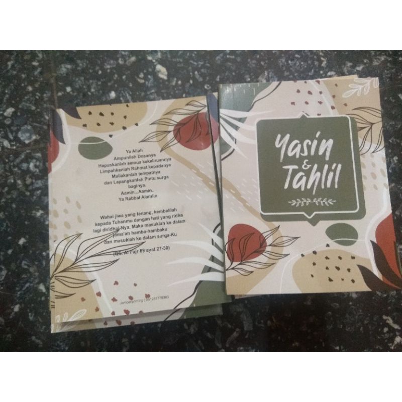 

Buku Yasin 2021 Softcover (custom)