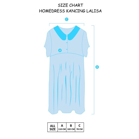 (LALISA POLOS) SLEEPWEAR HOMIEDRESS COTTON RAYON BUSUI FRIENDLY