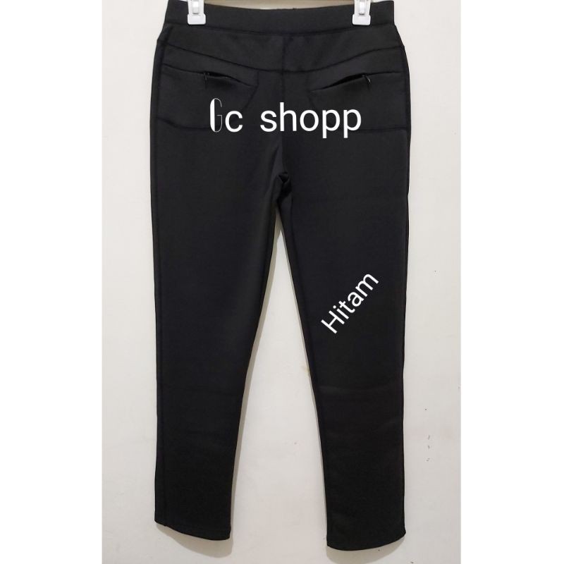 TERLARIS CELANA LEGING SAYA LICIN BAHAN SCUBBA IMPORT UKURAN JUMBO