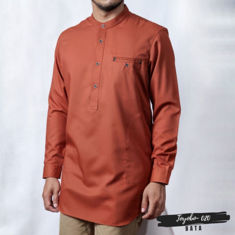 KOKO KURTA POLOS LENGAN PANJANG SAVIQ BAHAN TOYOBO T 020