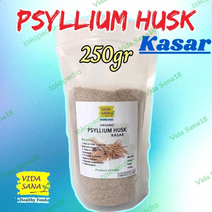 

BISA COD Psyllium Husk Kasar Organic 250gr