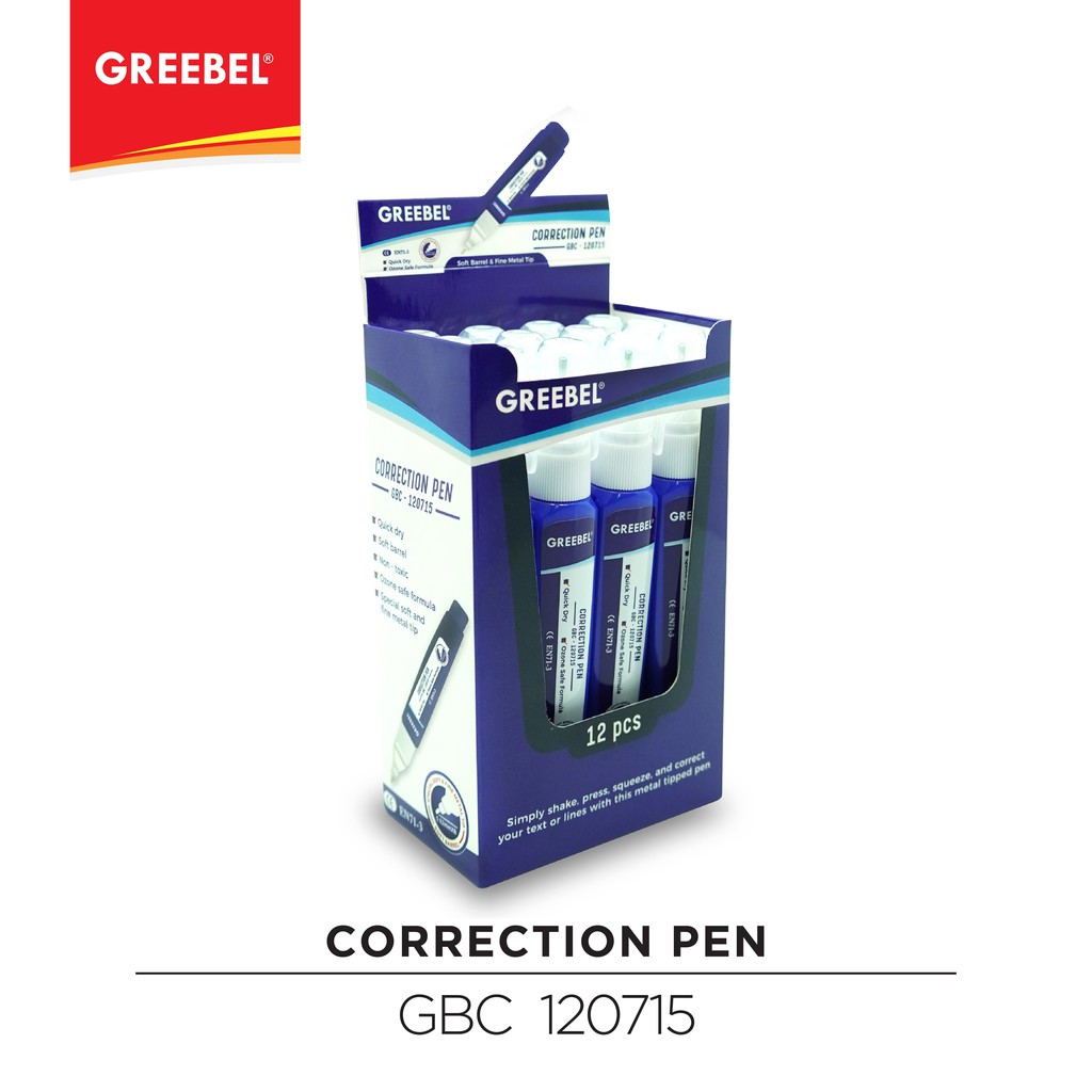 Jual GREEBEL TipEx/ Correction Pen GBC 120715 (PCS)