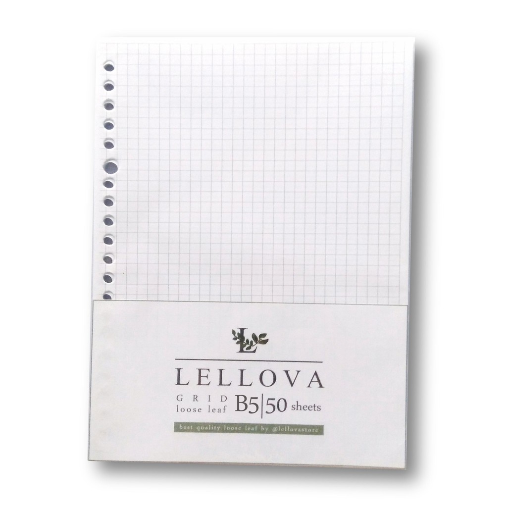 

B5 GRID LOOSE LEAF | Lellova Store