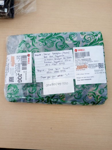 Batik Cap Kombinasi Tulis Motif Walang Batik Klaten Jogja Solo