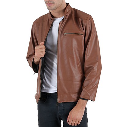 [Leather Jacket] Jaket Kulit Pria Leather Jacket VAT12