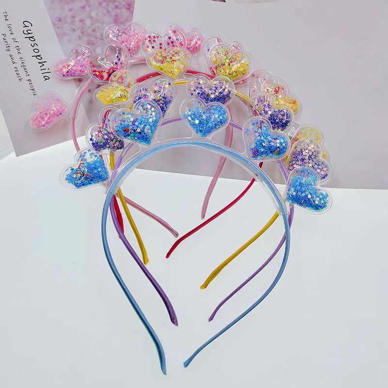 (Hello Girl) B50 Bando Anak Motif Unik Import