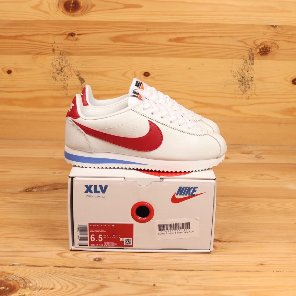 Sepatu Nike Cortez SLV White Pria Wanita 100% Original